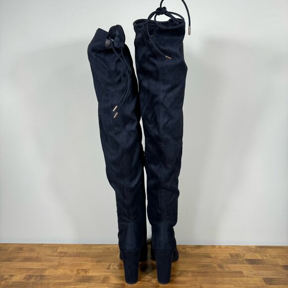 NEW Journee Collection Women’s Maya Over-the-knee Boots Black Size 9 - Picture 2 of 10